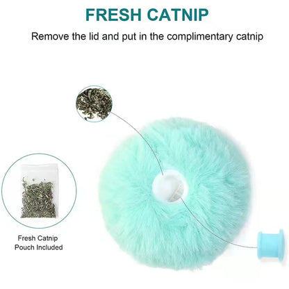 Smart Interactive Cat Toy Ball with Sound & Catnip | EURO VIBE