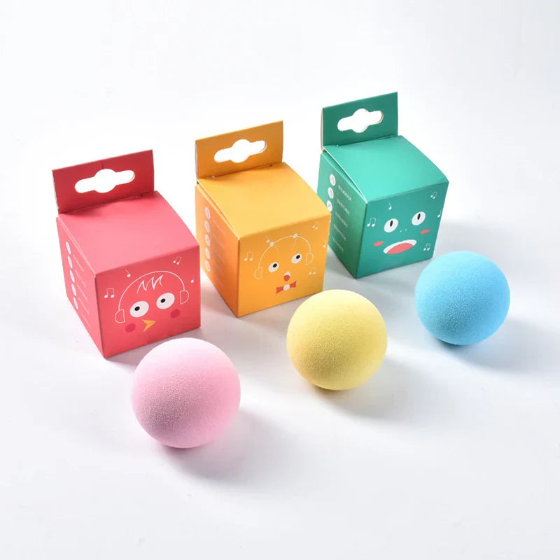 Smart Interactive Cat Toy Ball with Sound & Catnip | EURO VIBE